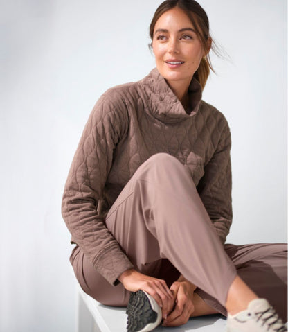 Women's VentureSoft Quilted Funnelneck Pullover | L.L.Bean Signature