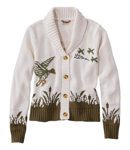 Women's Signature Original Cotton Sweater, Shawl Cardigan Novelty | L.L.Bean Everyday