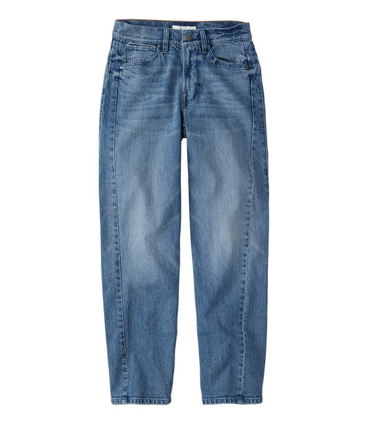 Women's Signature 1912 Premium Jeans, High-Rise Barrel Ankle | L.L.Bean Value