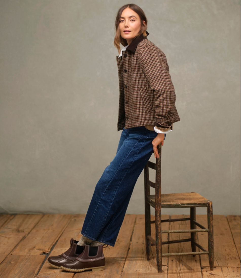 Women's Signature 1912 Premium Jeans, High-Rise Barrel Ankle | L.L.Bean Value