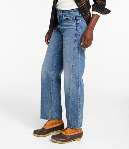 Women's Signature 1912 Premium Jeans, High-Rise Barrel Ankle | L.L.Bean Value
