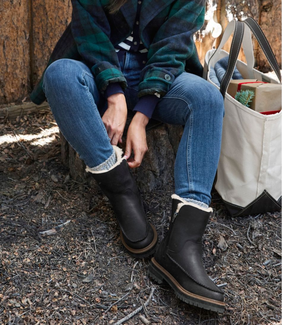 Women's Camden Hill Moto Boots | L.L.Bean Popular