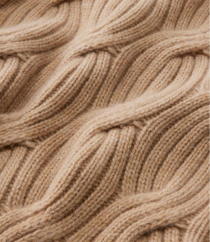 Women's Signature Premium Cashmere Cable Sweater, Crewneck | L.L.Bean Trending