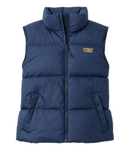 Women's Mountain Classic Down Vest, Cropped | L.L.Bean Great Value