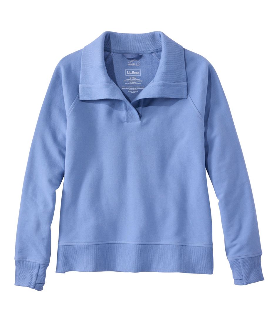 Women's Bean's Cozy Splitneck Pullover Sweatshirt | L.L.Bean Popular