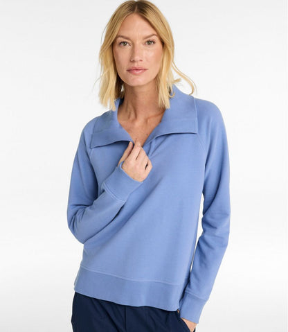 Women's Bean's Cozy Splitneck Pullover Sweatshirt | L.L.Bean Popular