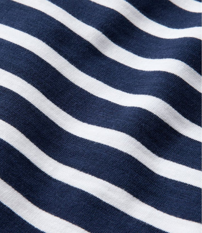 Women's Peaks Island Button Mockneck, Stripe | L.L.Bean Best Seller