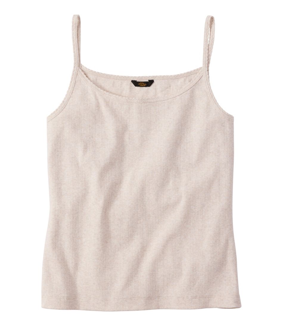 Women's Signature Premium Essential Pointelle Cami | L.L.Bean Recommended