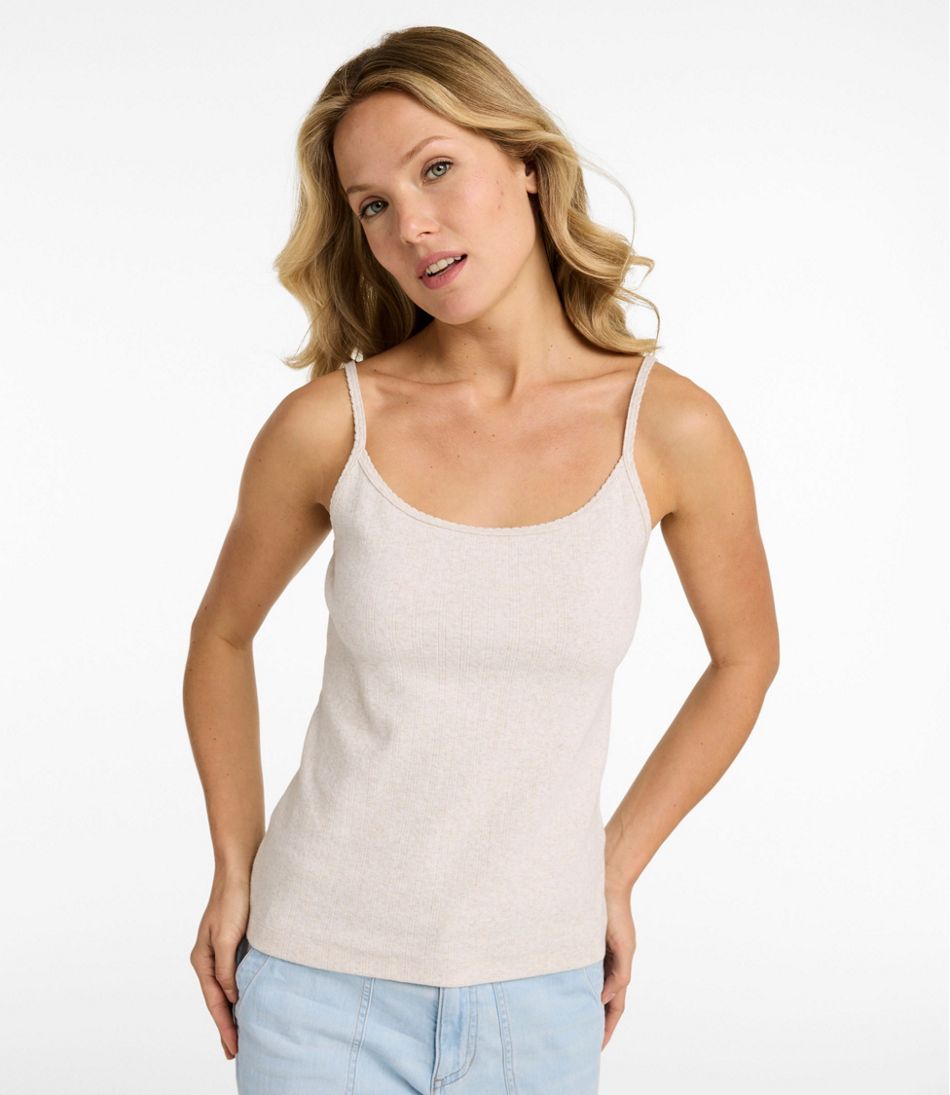 Women's Signature Premium Essential Pointelle Cami | L.L.Bean Recommended