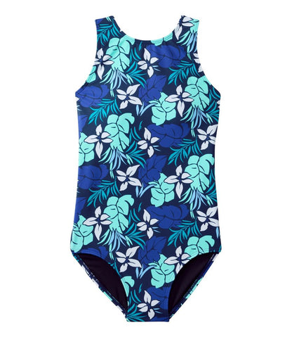 Women's BeanSport Highneck Tanksuit, Print | L.L.Bean Everyday