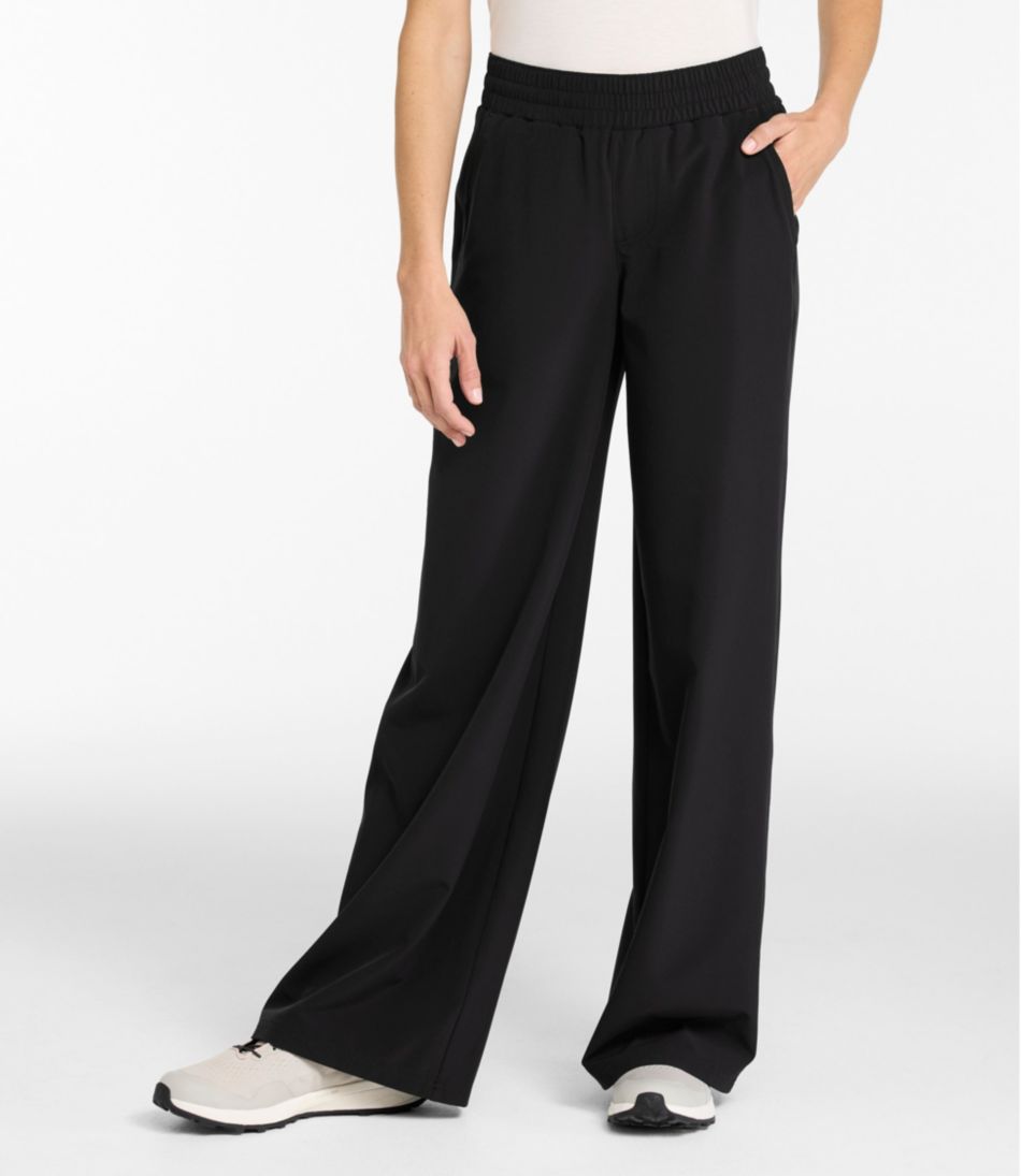 Women's VentureStretch Pants, Wide Leg | L.L.Bean Best Seller
