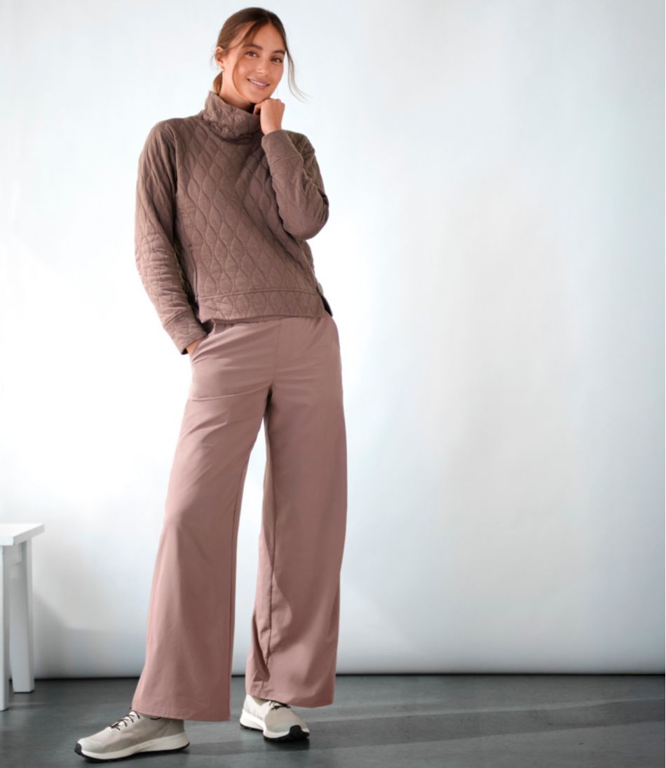 Women's VentureStretch Pants, Wide Leg | L.L.Bean Best Seller