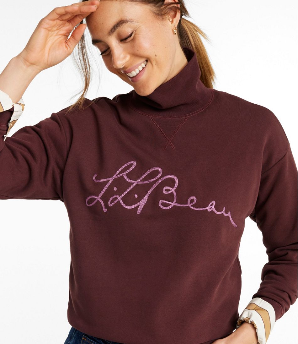 Signature Camp Sweatshirt, Mockneck Logo | L.L.Bean Recommended