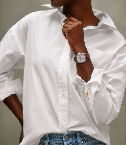 Women's Signature Premium Essential Poplin Shirt, Long-Sleeve | L.L.Bean Essential