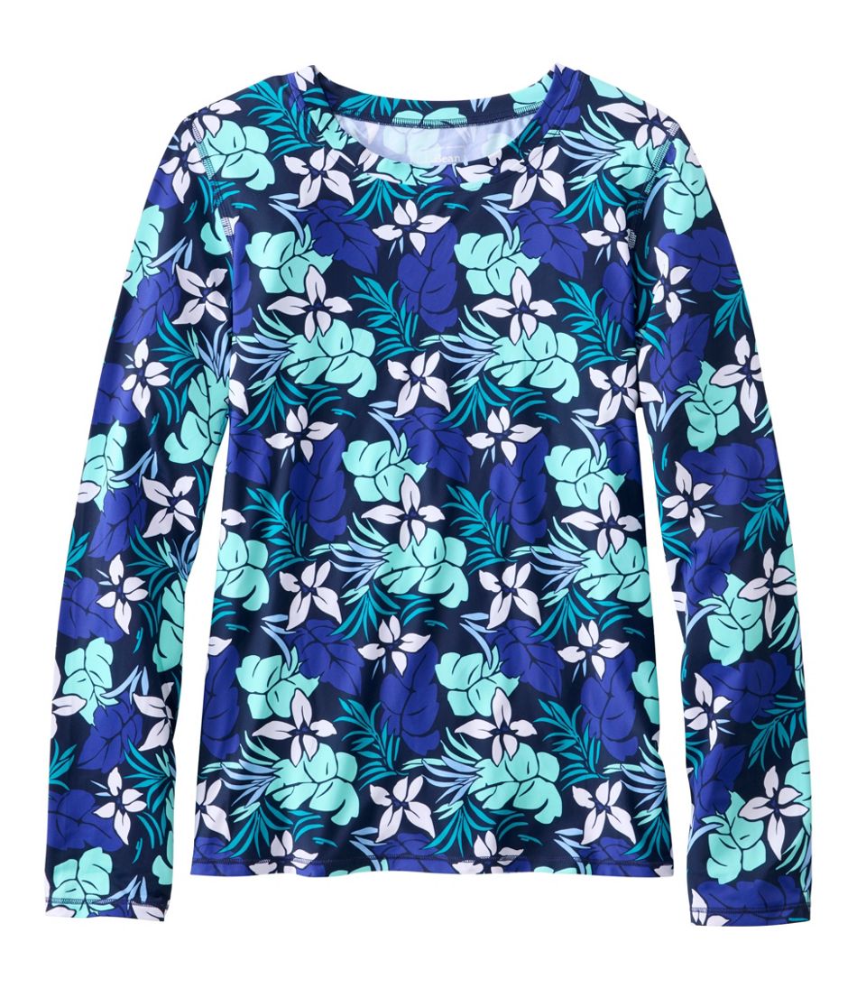 Women's SunSmart UPF 50+ SunShirt, Long-Sleeve Print | L.L.Bean Value