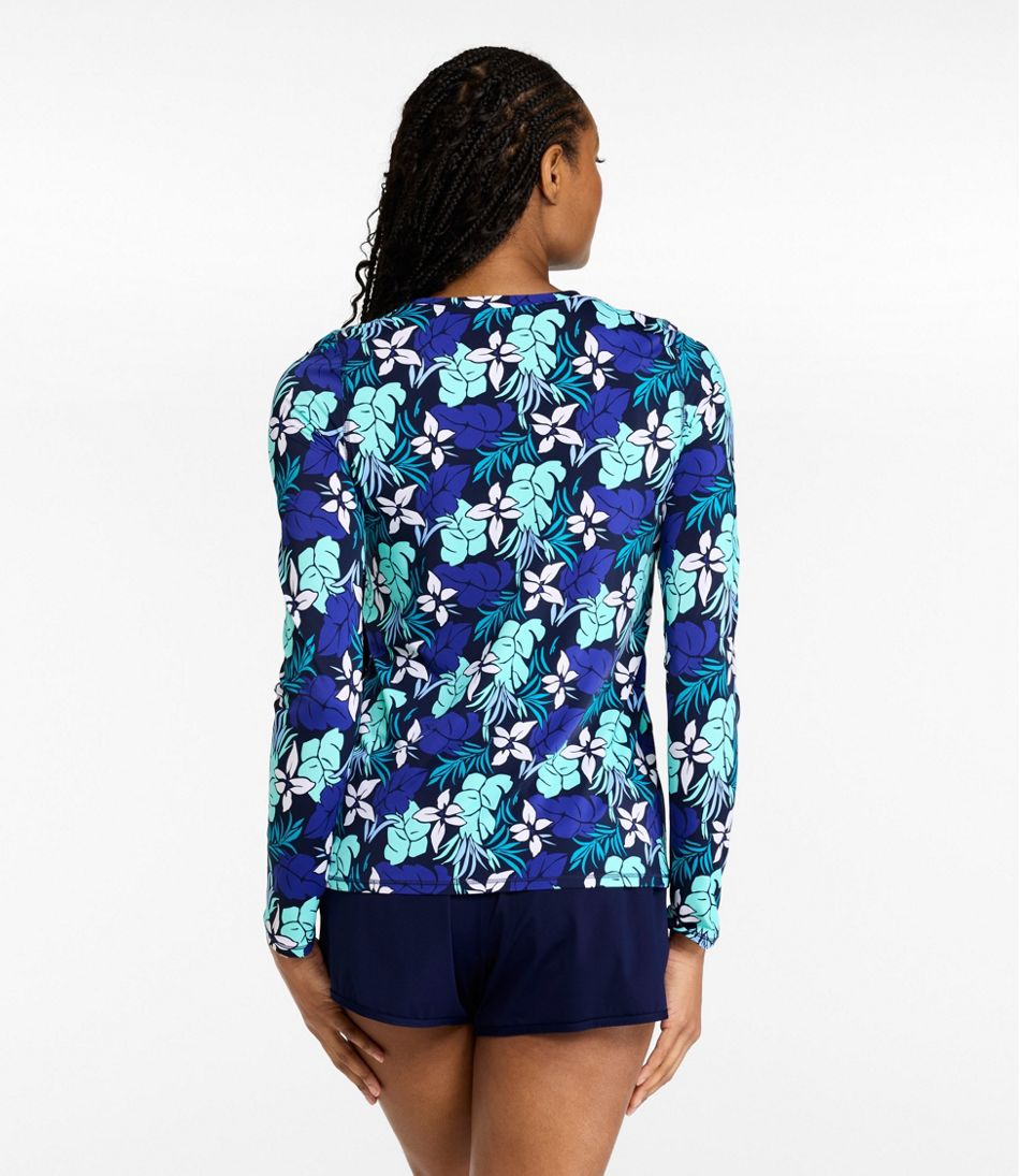 Women's SunSmart UPF 50+ SunShirt, Long-Sleeve Print | L.L.Bean Value