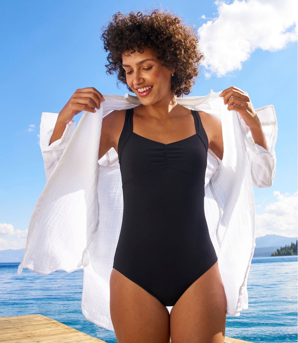 Women's Shaping Sweetheart Tanksuit | L.L.Bean Great Value