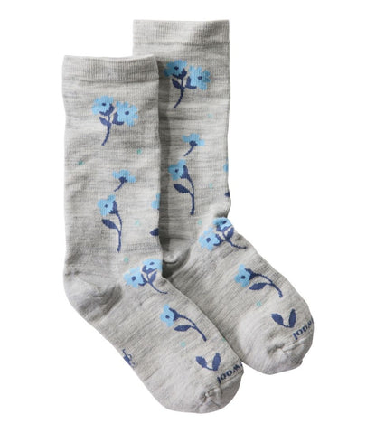 Women's Smartwool Everyday Garden Gala Crew Socks | L.L.Bean Essential