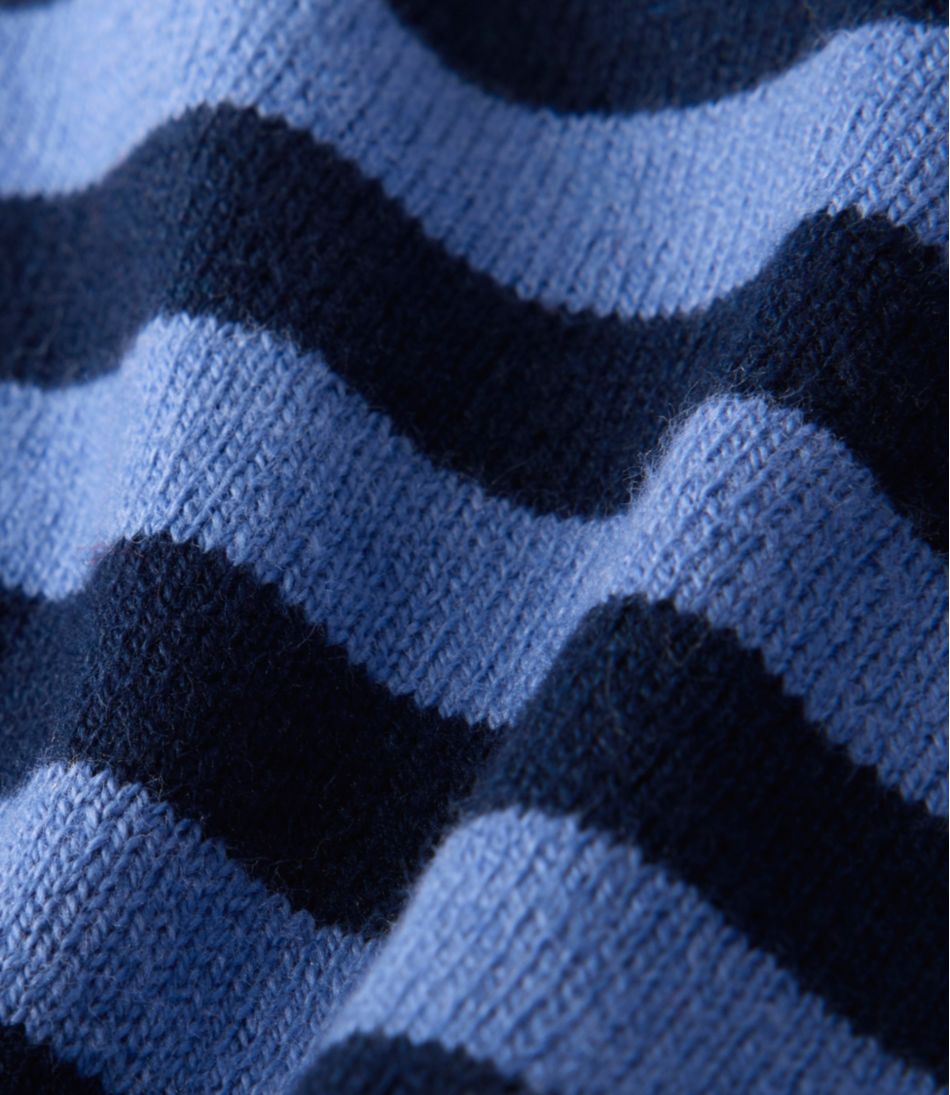 Women's Cotton/Cashmere Knit Triangle Scarf, Striped | L.L.Bean Great Value
