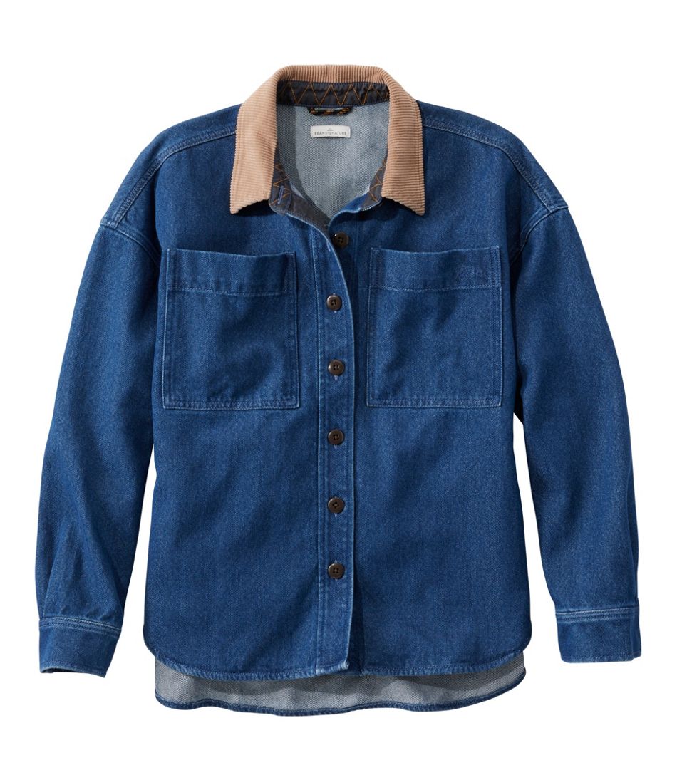 Women's Signature Denim Shirt Jac | L.L.Bean Recommended