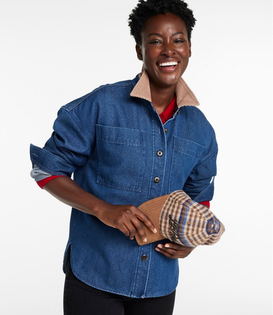 Women's Signature Denim Shirt Jac | L.L.Bean Recommended