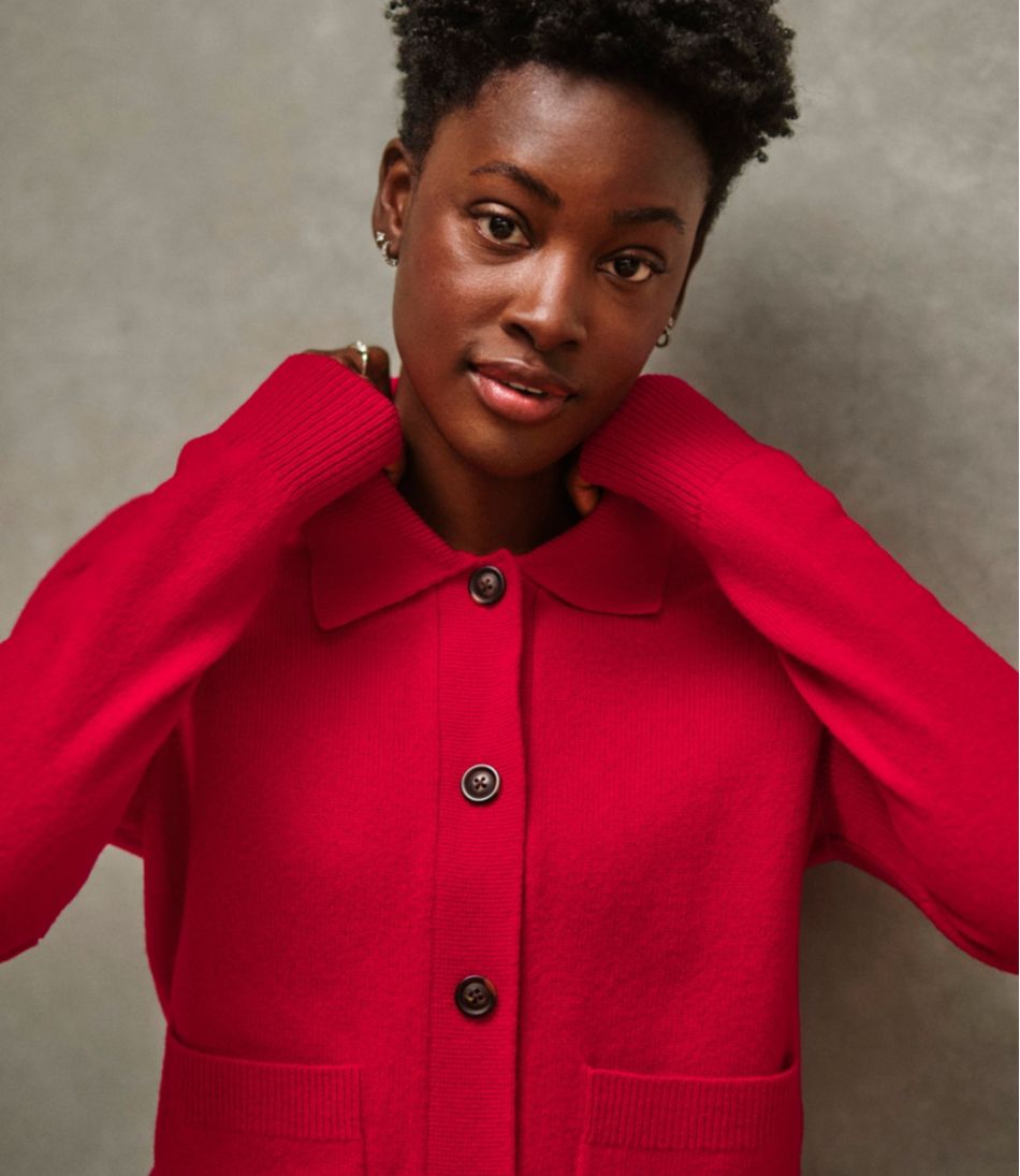 Women's Signature Camp Merino Wool Sweater, Cardigan | L.L.Bean Classic