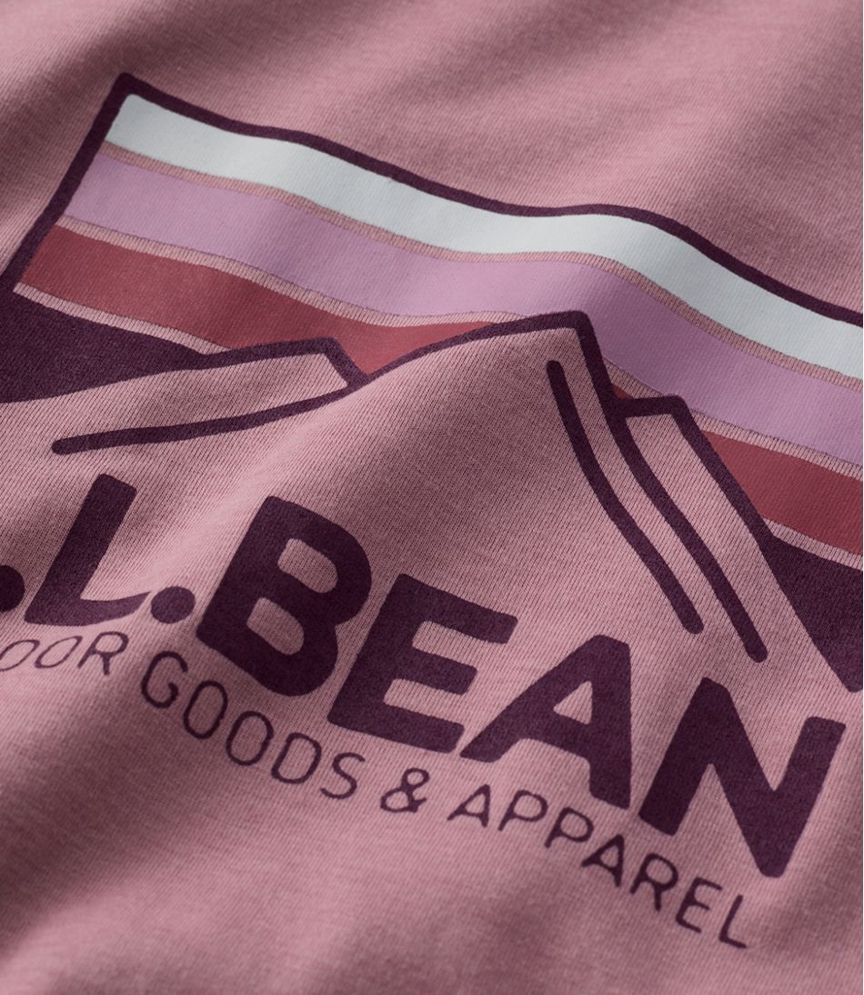 Women's Mountainside Crewneck Tee, Short-Sleeve Graphic | L.L.Bean Value