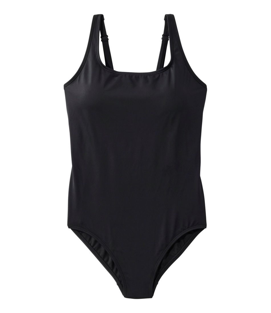 Women's L.L.Bean Coastal Essential Swimwear, Scoop Tanksuit | L.L.Bean Latest