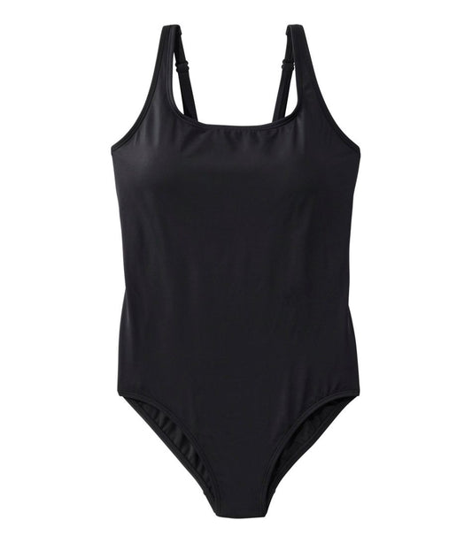 Women's L.L.Bean Coastal Essential Swimwear, Scoop Tanksuit | L.L.Bean Latest