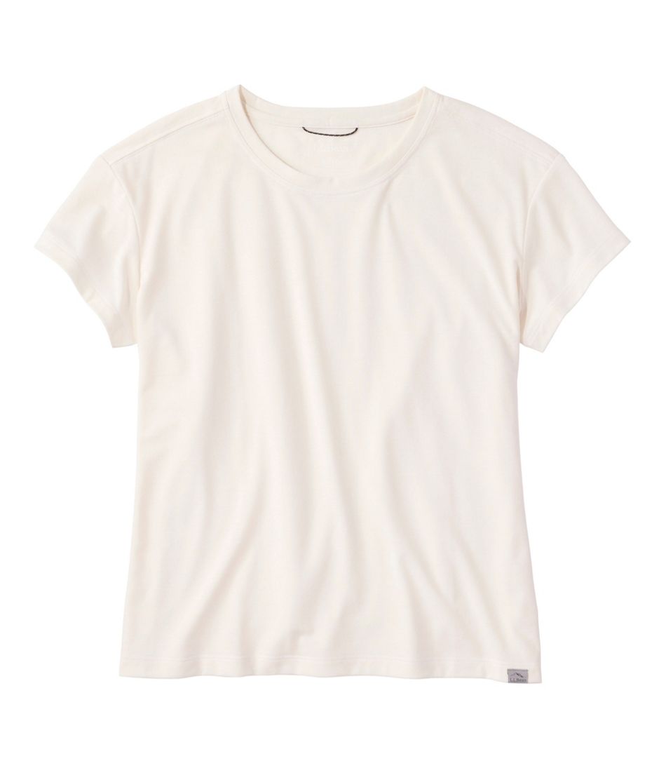 Women's Mountainside Crewneck Tee, Short-Sleeve | L.L.Bean Featured