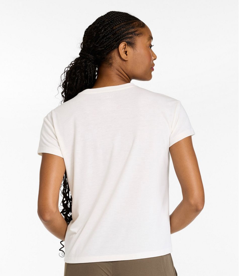 Women's Mountainside Crewneck Tee, Short-Sleeve | L.L.Bean Featured
