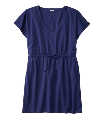Women's L.L.Bean Coastal Cotton Cover-Up Caftan | L.L.Bean Exclusive
