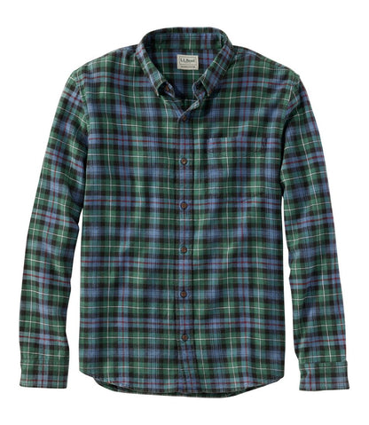 Men's Sunwashed Twill Shirt, Slightly Fitted Untucked Fit | L.L.Bean Essential