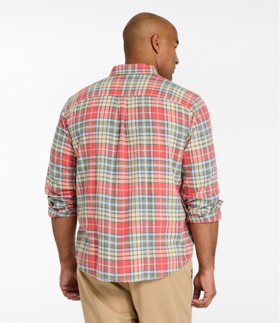 Men's Sunwashed Twill Shirt, Slightly Fitted Untucked Fit | L.L.Bean Essential