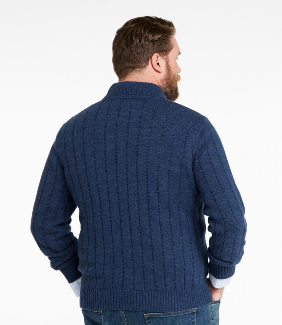 Men's Riverton Wool/Cotton Sweater, Mockneck | L.L.Bean Great Value