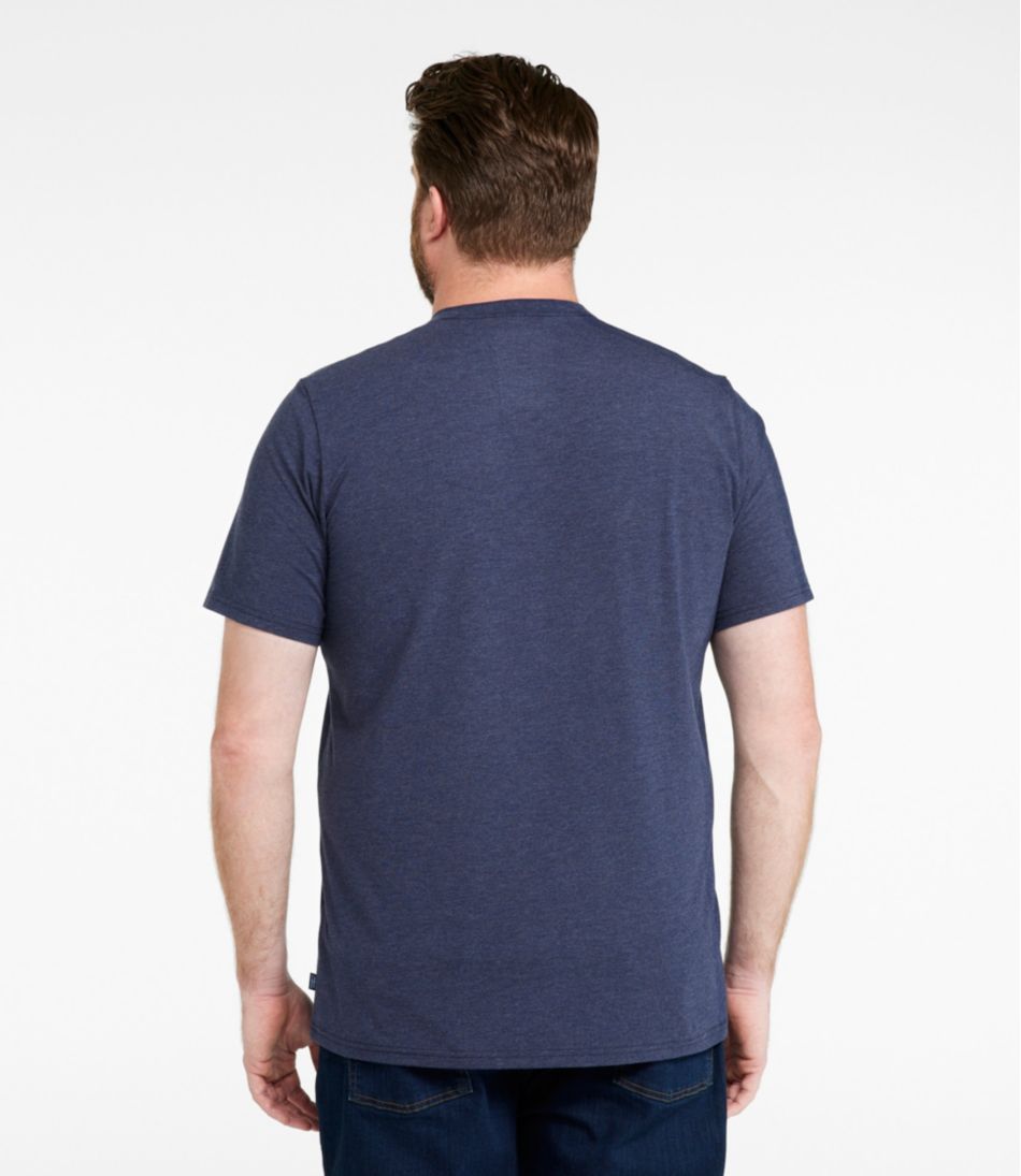 Men's Comfort Stretch Performance® Pima Tee, Short-Sleeve Without Pocket | L.L.Bean Latest