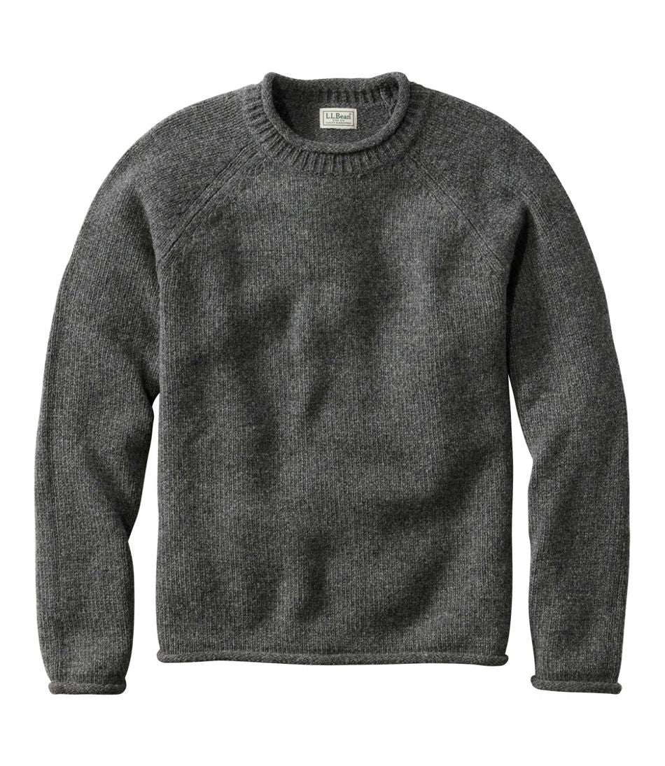 Men's Bean's Classic Ragg Wool Sweater, Rollneck | L.L.Bean Best Seller