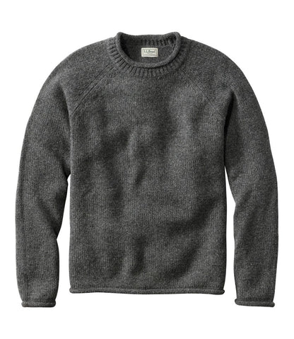 Men's Bean's Classic Ragg Wool Sweater, Rollneck | L.L.Bean Best Seller