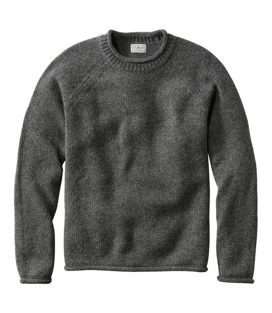 Men's Bean's Classic Ragg Wool Sweater, Rollneck | L.L.Bean Best Seller