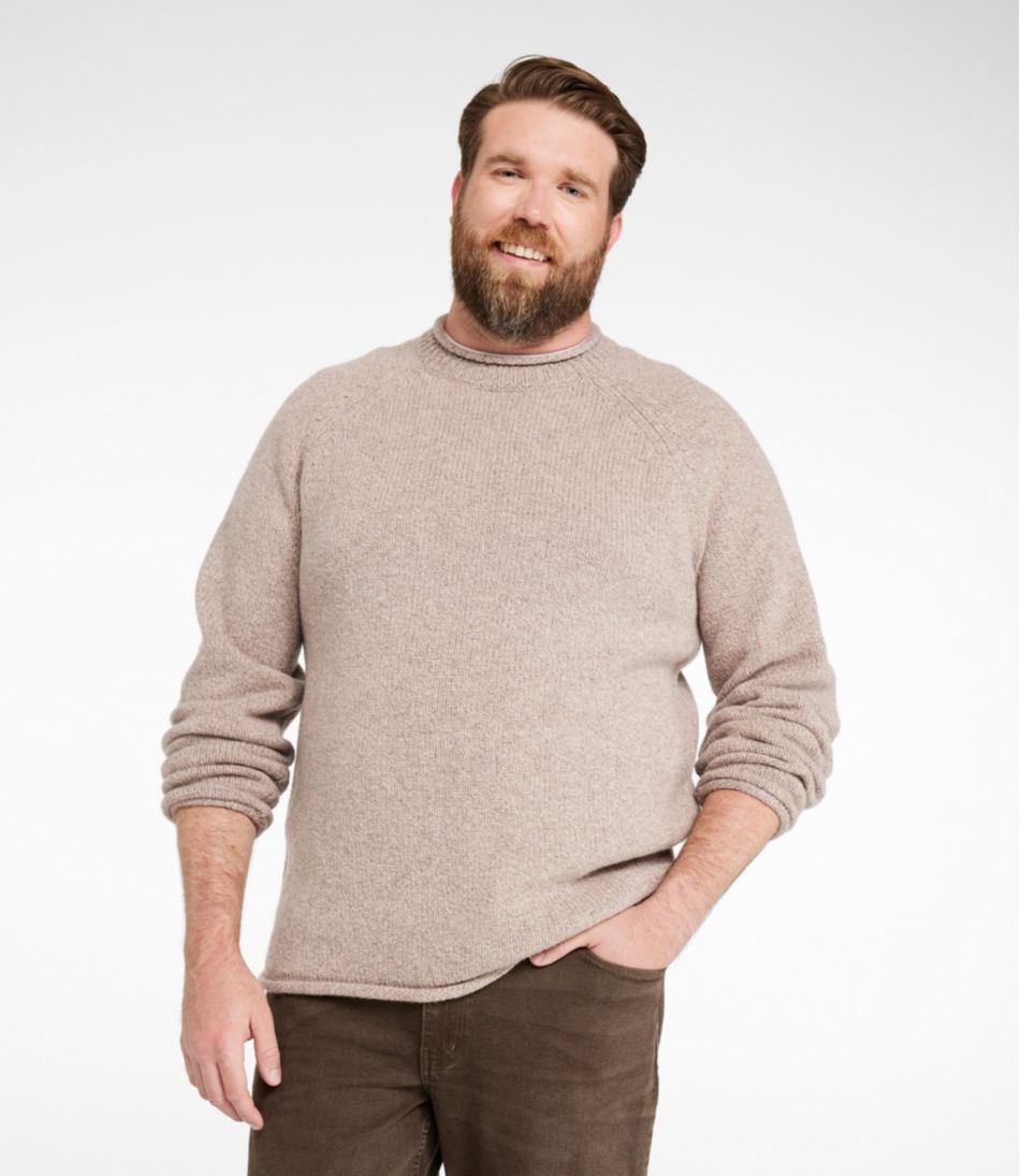 Men's Bean's Classic Ragg Wool Sweater, Rollneck | L.L.Bean Best Seller