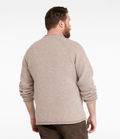 Men's Bean's Classic Ragg Wool Sweater, Rollneck | L.L.Bean Best Seller
