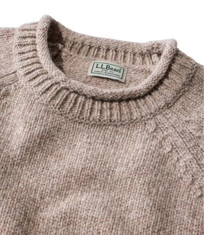 Men's Bean's Classic Ragg Wool Sweater, Rollneck | L.L.Bean Best Seller