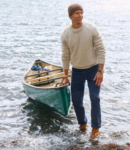 Men's All Seasons Wool Crewneck Sweater | L.L.Bean Classic