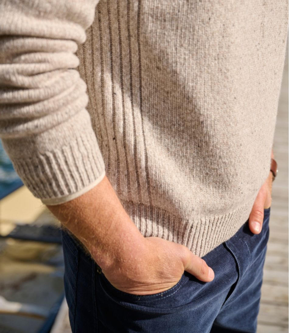 Men's All Seasons Wool Crewneck Sweater | L.L.Bean Classic