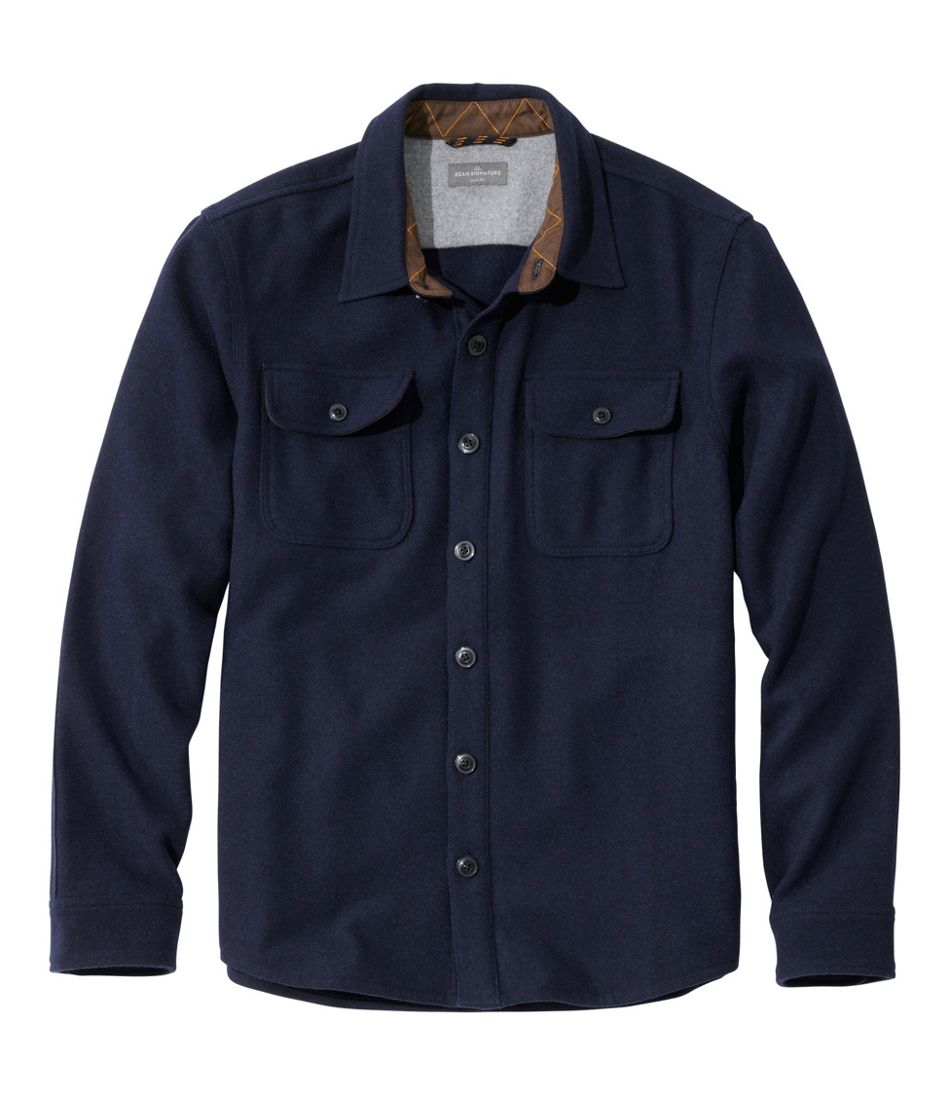 Men's Signature Wool Workshirt | L.L.Bean Essential