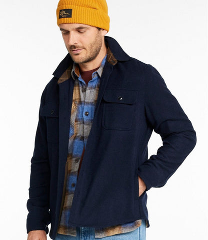 Men's Signature Wool Workshirt | L.L.Bean Essential