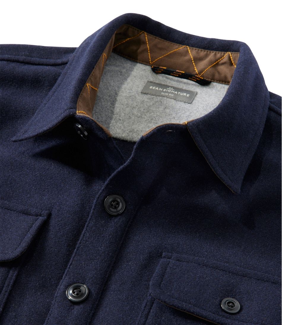 Men's Signature Wool Workshirt | L.L.Bean Essential