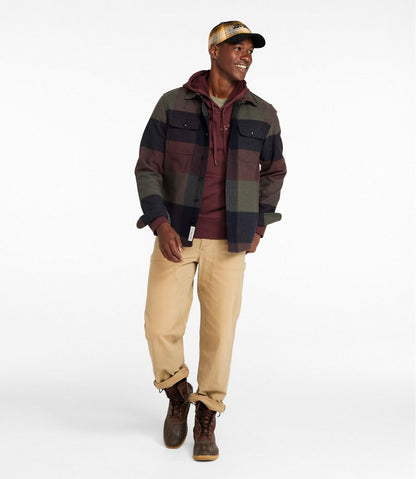 Men's Signature Wool Workshirt, Plaid | L.L.Bean Value