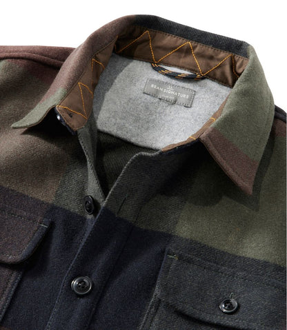 Men's Signature Wool Workshirt, Plaid | L.L.Bean Value