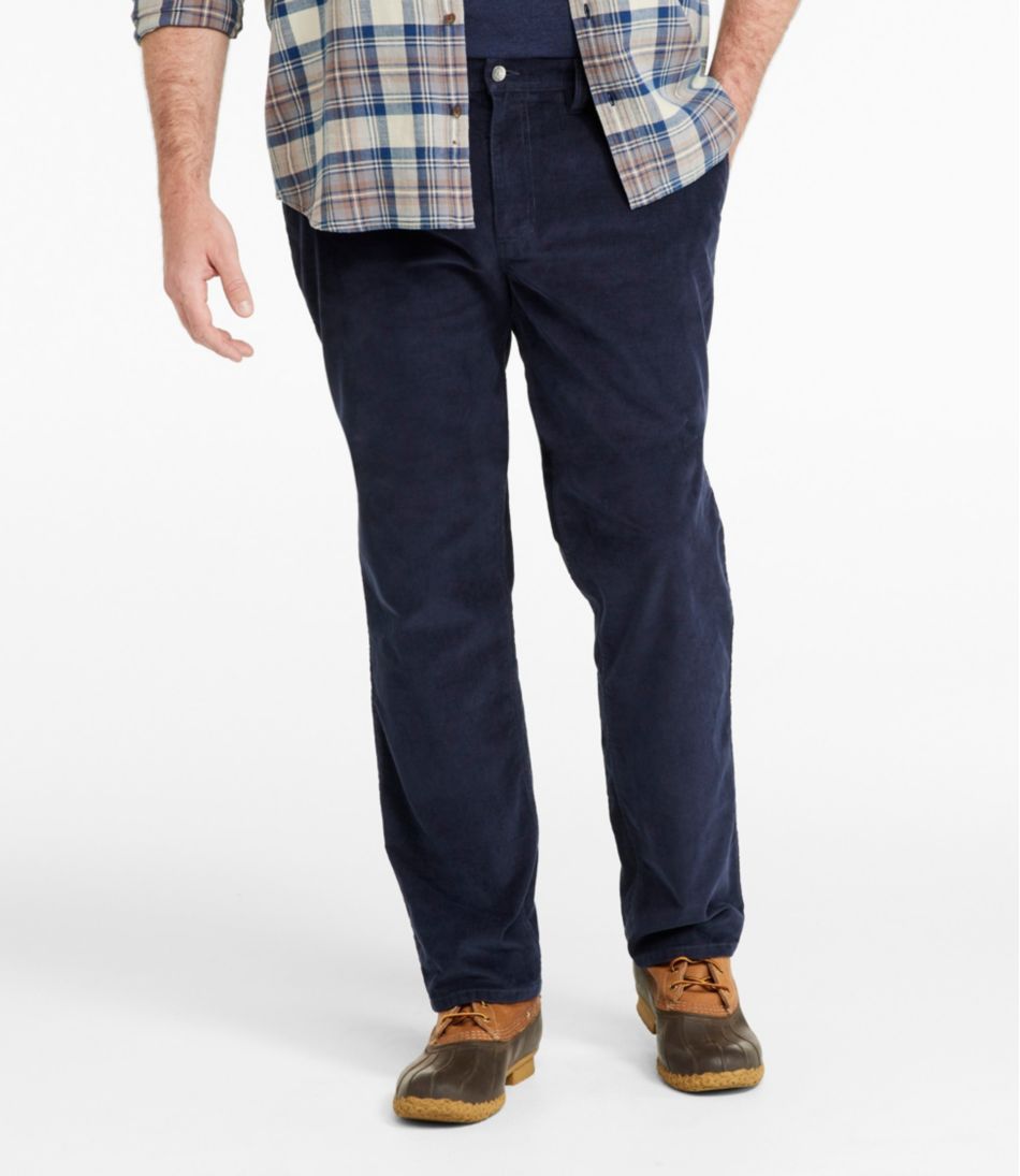 Men's BeanFlex® Corduroy Pants, Chinos, Standard Fit, Straight Leg | L.L.Bean Trending